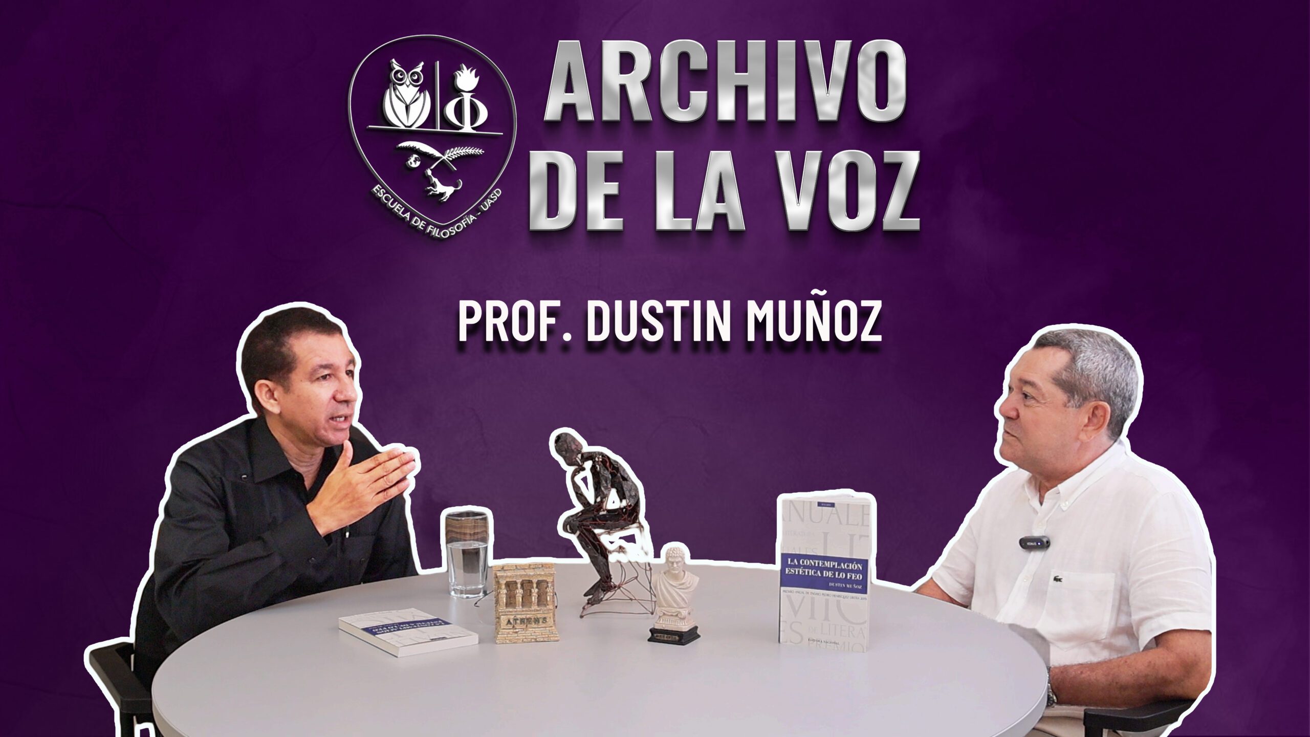Dr Dustin Muñoz Almánzar Archivo De La Voz Escuela De Filosofía Uasd 5917