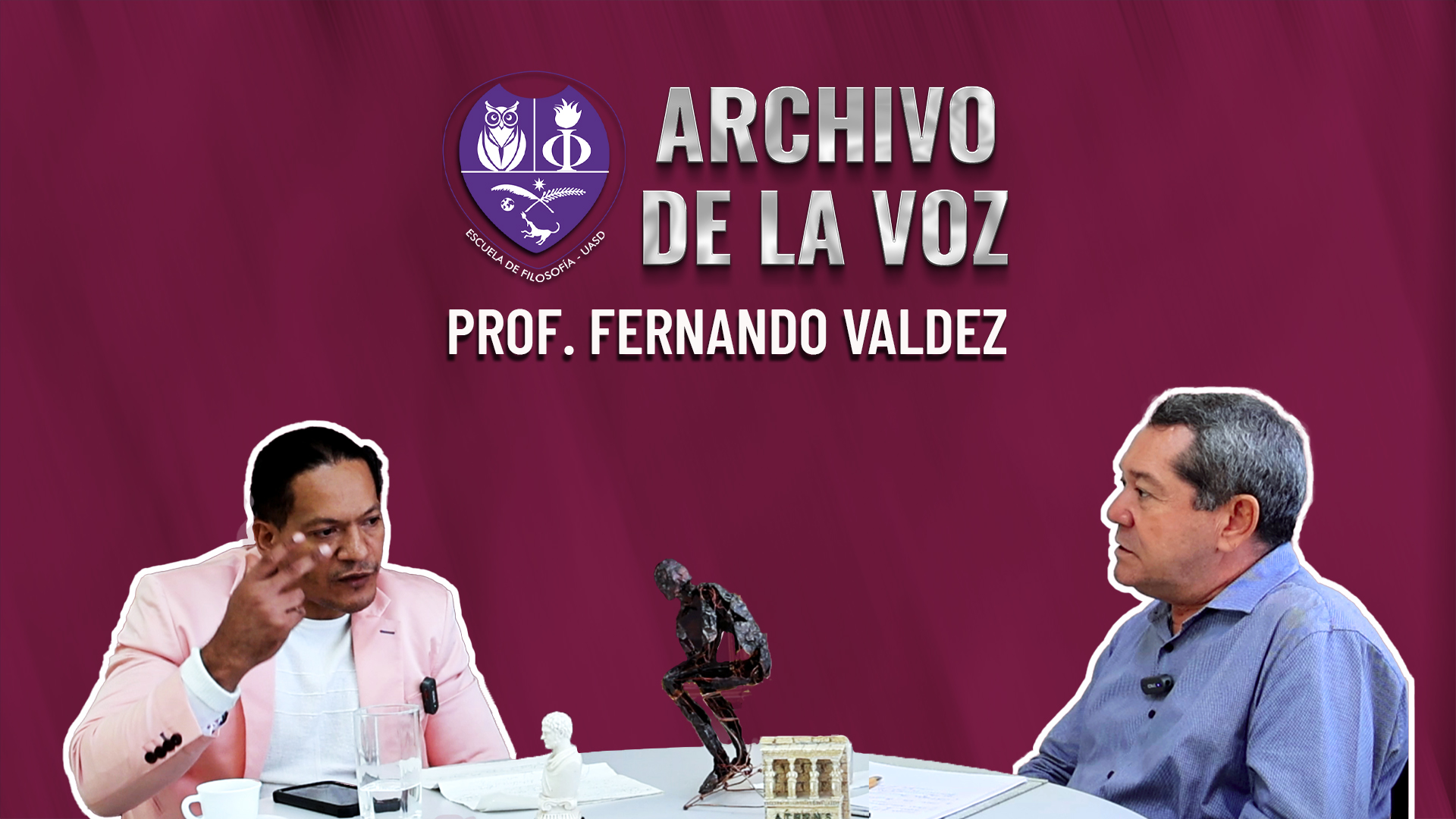 Dr Fernando Valdez Archivo De La Voz Escuela De Filosofía Uasd 4835